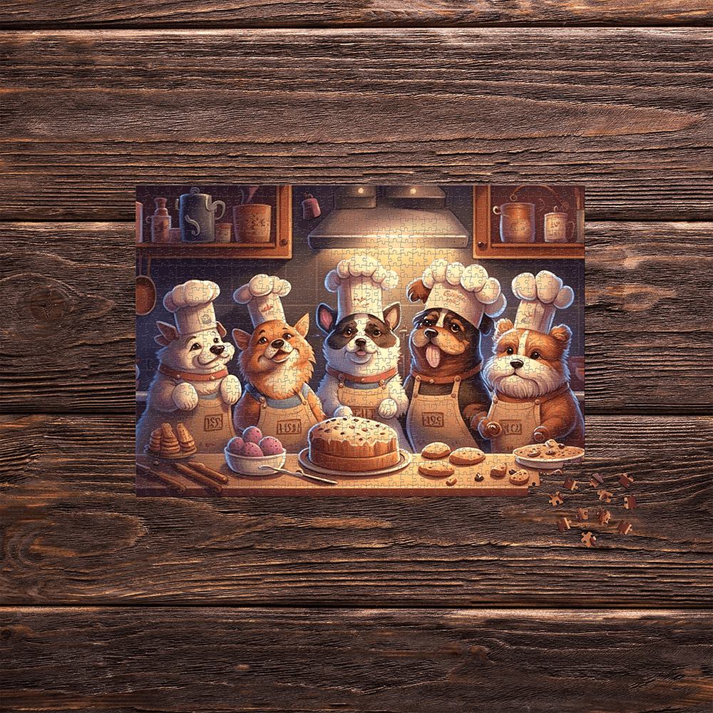 Baking Dogs - 1000 pieces - Piece Of Mind