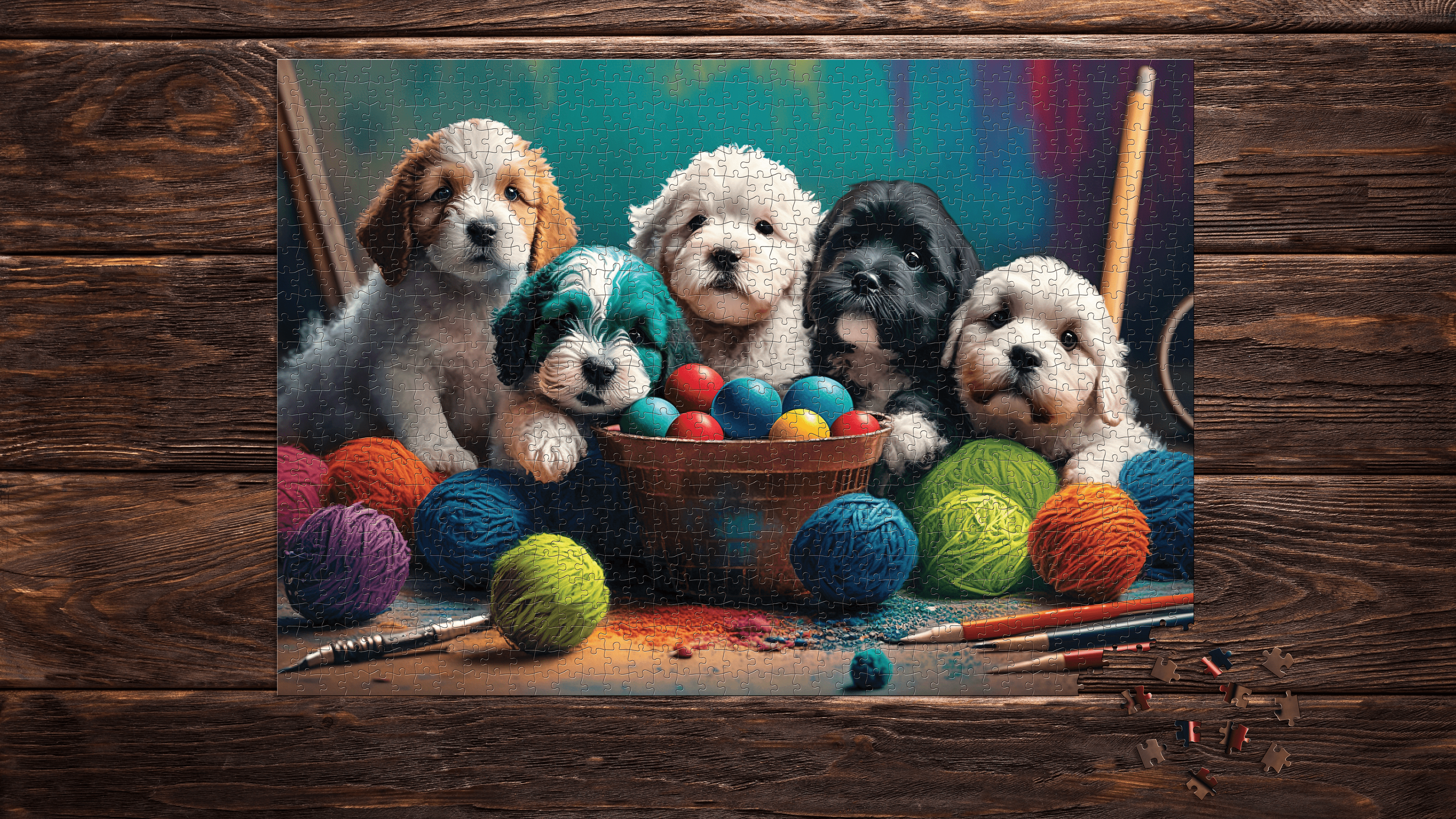 Puppy Playtime - 1000 pieces - Piece Of Mind