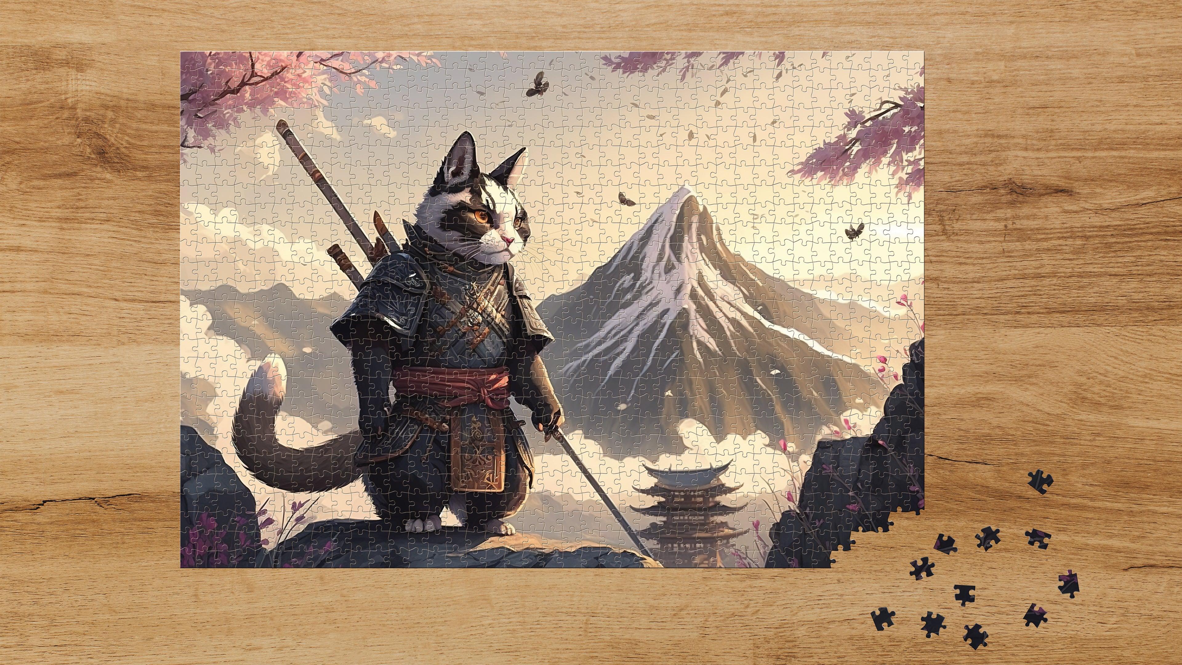 Samurai Cat - 1000 pieces