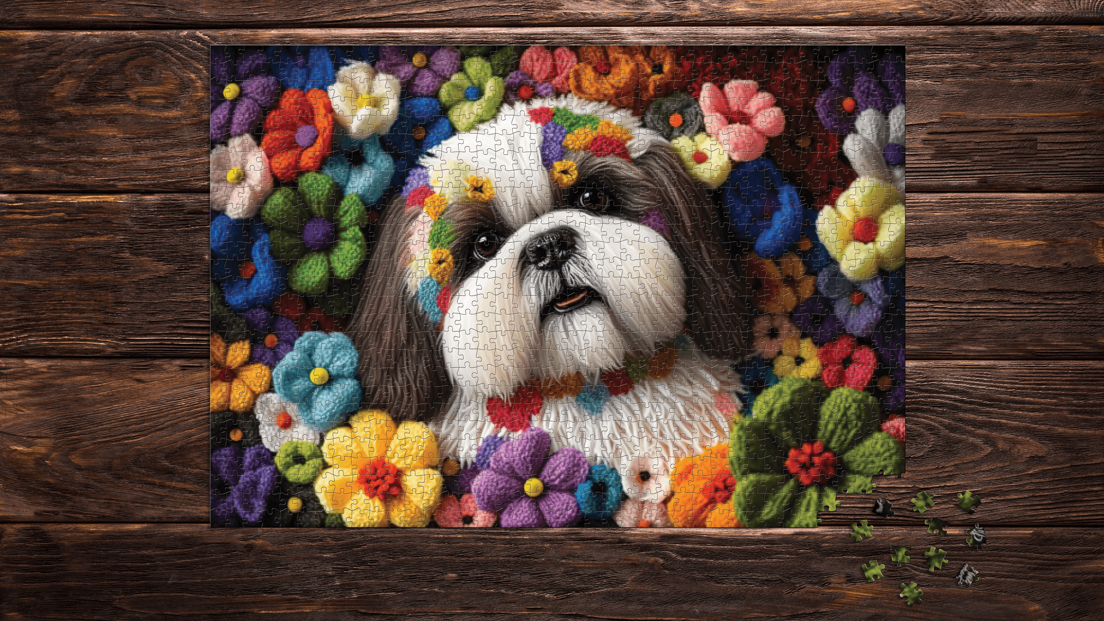 Shih-Tzu Splendor - 1000 pieces - Piece Of Mind