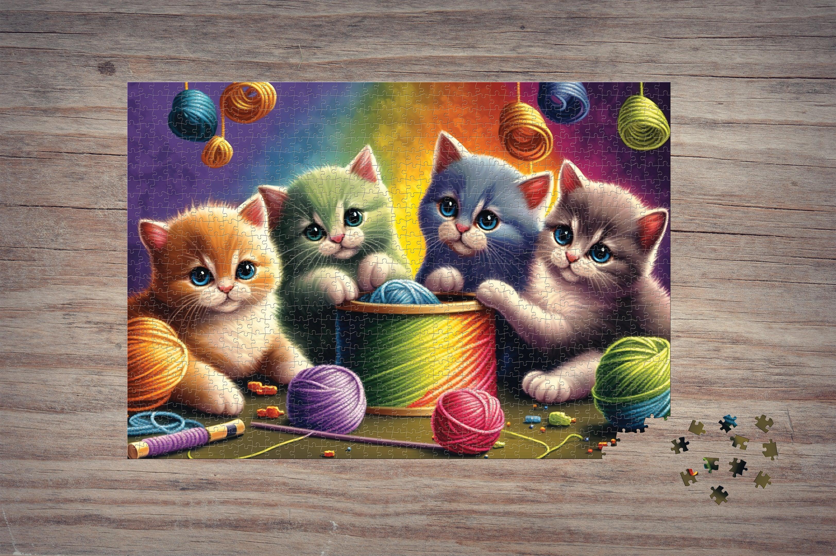 Yarn Kittens - 1000 pieces - Piece Of Mind